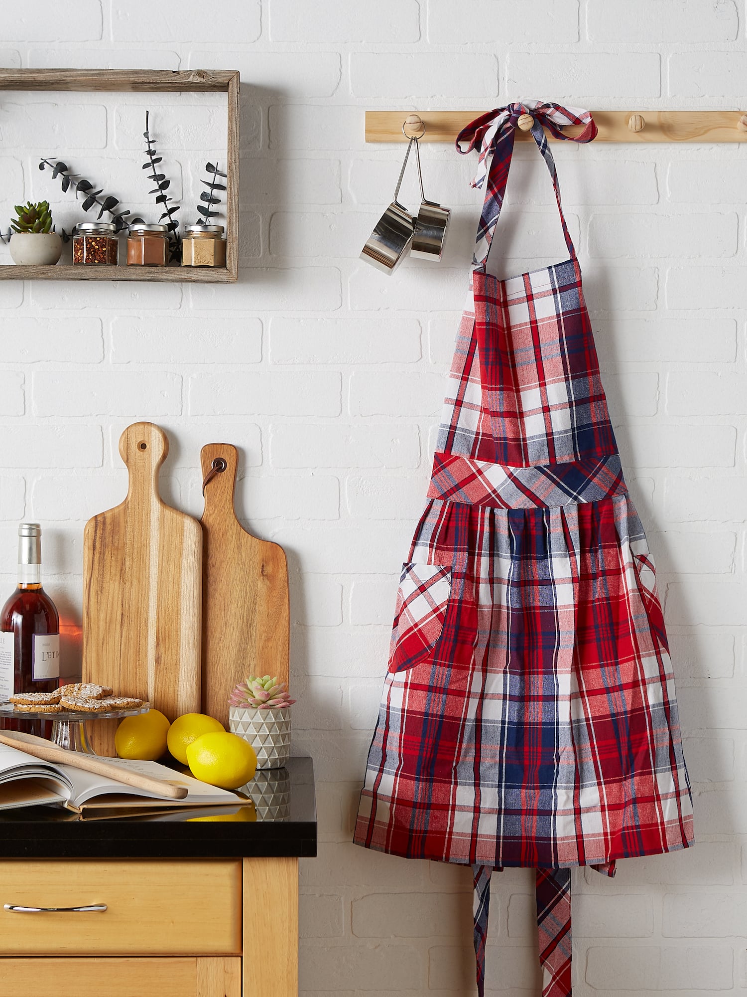DII® Americana Plaid Apron